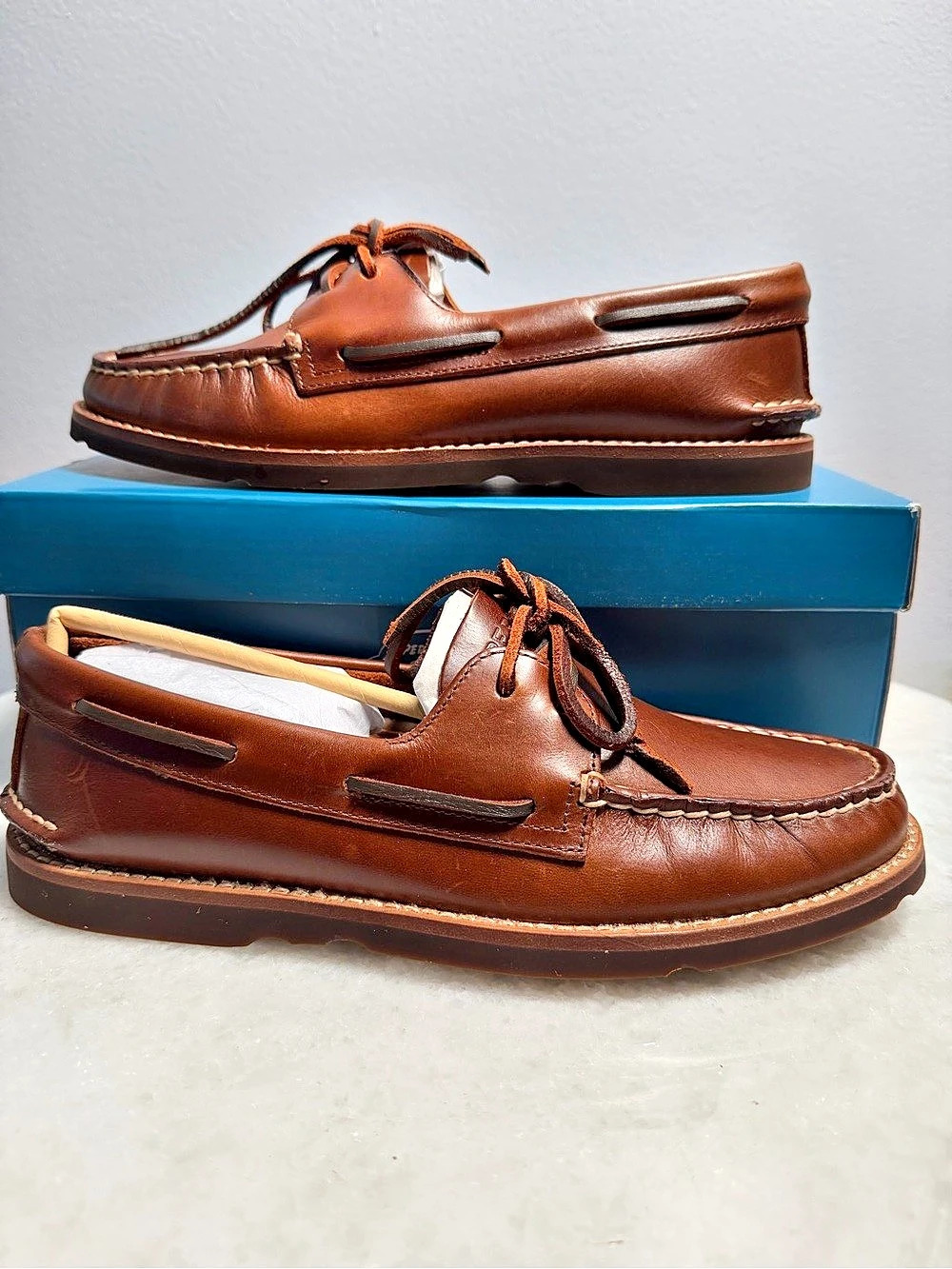 Sperry A/O 2-Eye Original 2-Eye Boat Shoes Brown US 7